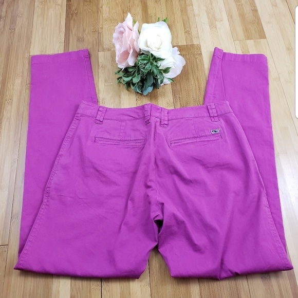 Vineyard Vines Garment Washed Boyfriend Chino - Picture 4 of 6